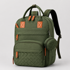 Mira Diaper Bag Backpack with Changing Pad & USB Port