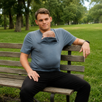 Nesting Dad Shirt hidden back support strap — NAEVII
