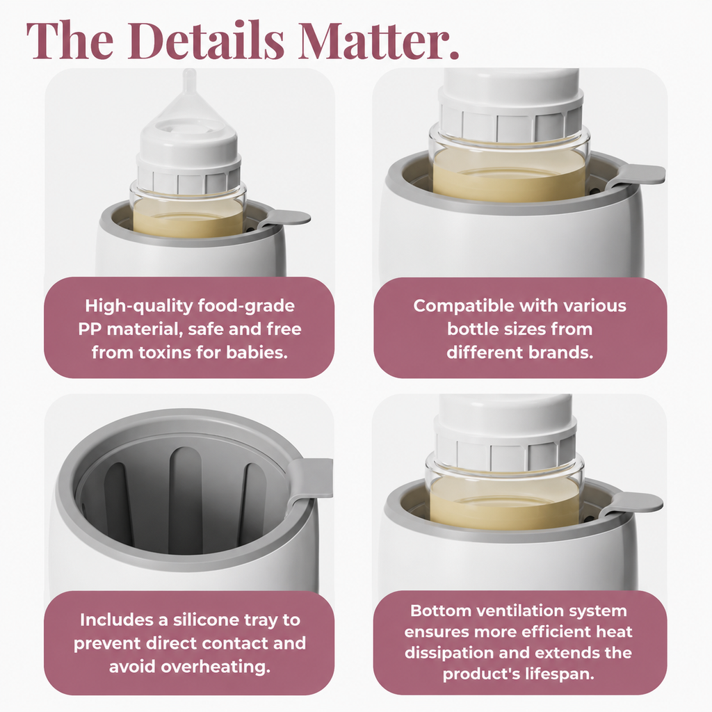 Warma™ 8-in-1 Bottle Warmer & Steriliser