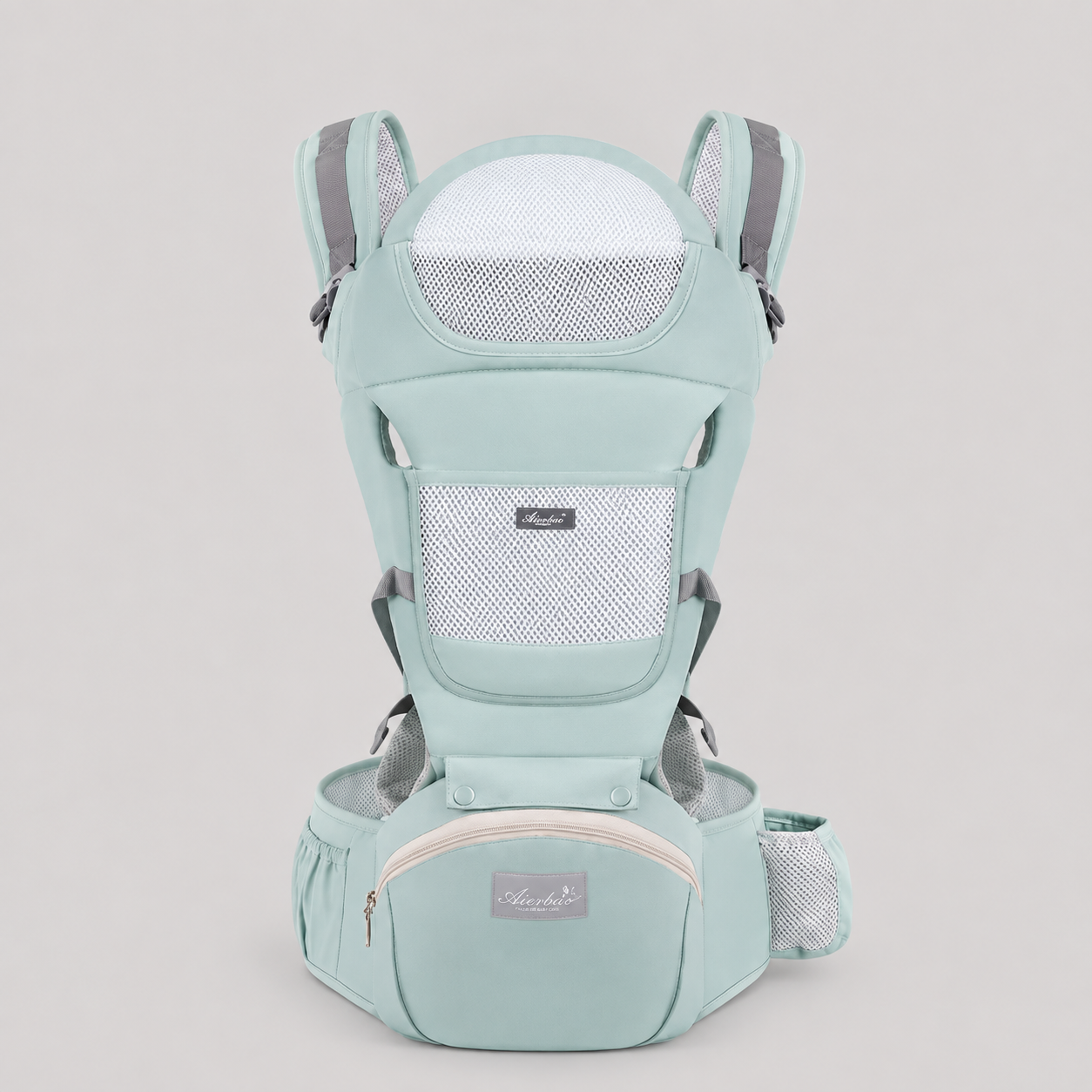 Alba Hip Seat Baby Carrier, 4 Carry Positions