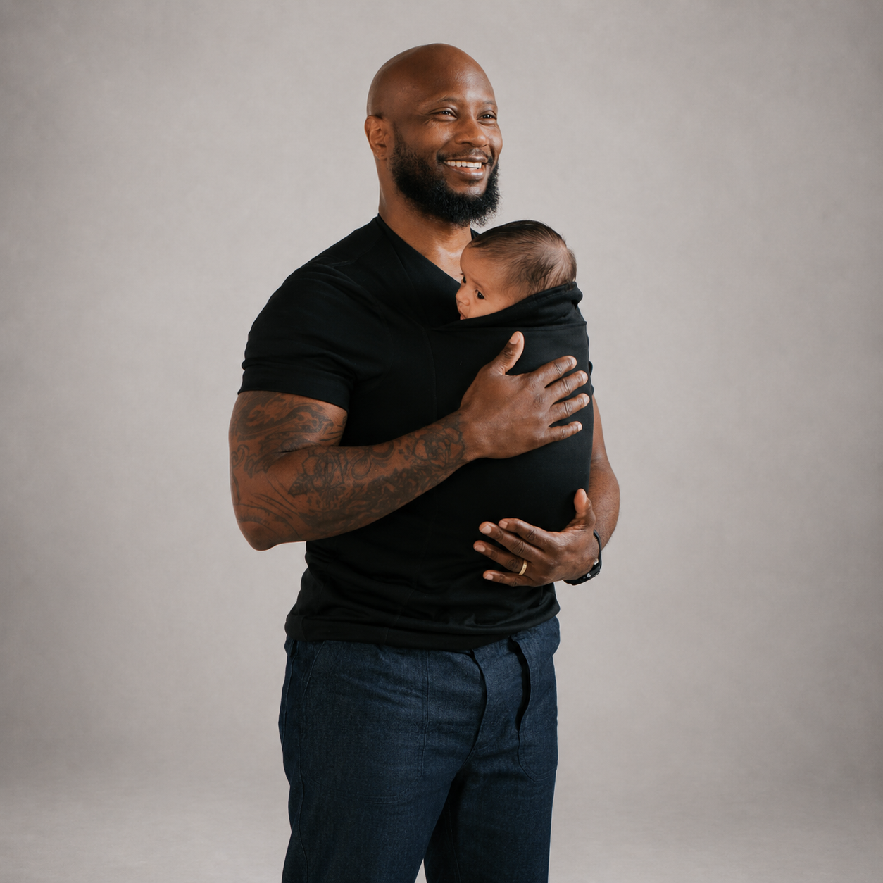 Nesting Dad Shirt adjustable head flap — NAEVII