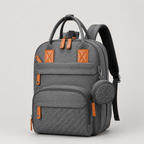 Mira Diaper Bag Backpack with Changing Pad & USB Port