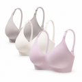 Set of 3 Soft Nursing Bras
