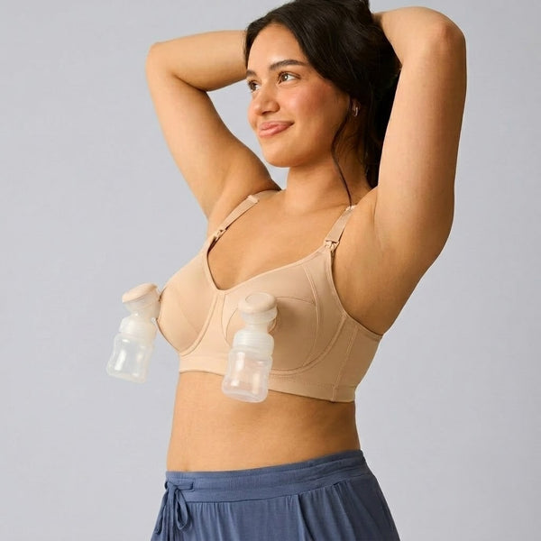 Hands-Free Pumping Bra Women Wireless Adjustable - Set of 3