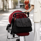 Elara Diaper Bag Backpack, Quilted & Insulated