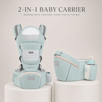 Alba Hip Seat Baby Carrier, 4 Carry Positions
