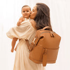 Lumi diaper bag interior pocket layout — NAEVII
