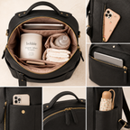 Lumi diaper bag in a neutral colourway — NAEVII