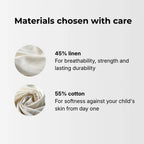 Fabric blend: 45% linen and 55% cotton — Limitless Baby Carrier — NAEVII