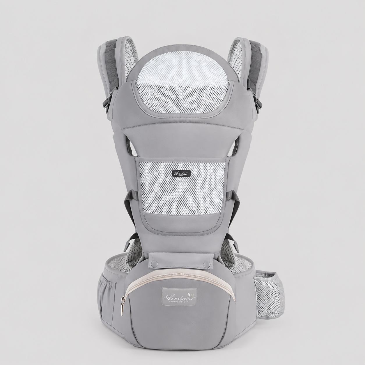 Alba Hip Seat Baby Carrier, 4 Carry Positions
