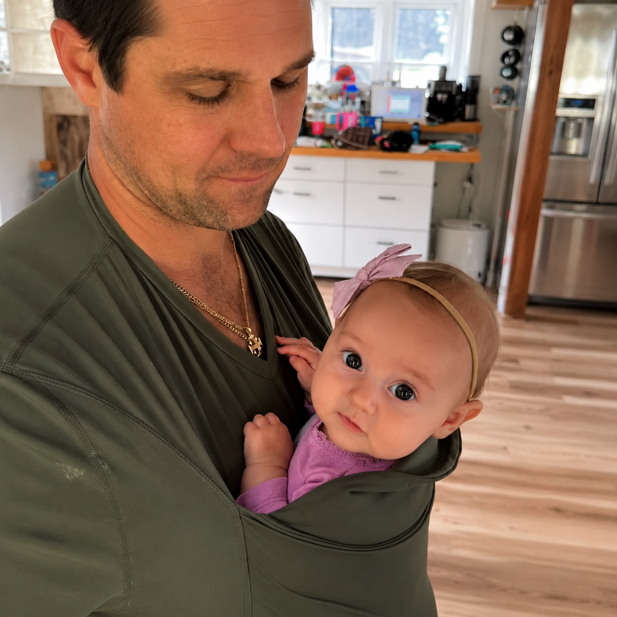 Nesting Dad Shirt, side view — NAEVII
