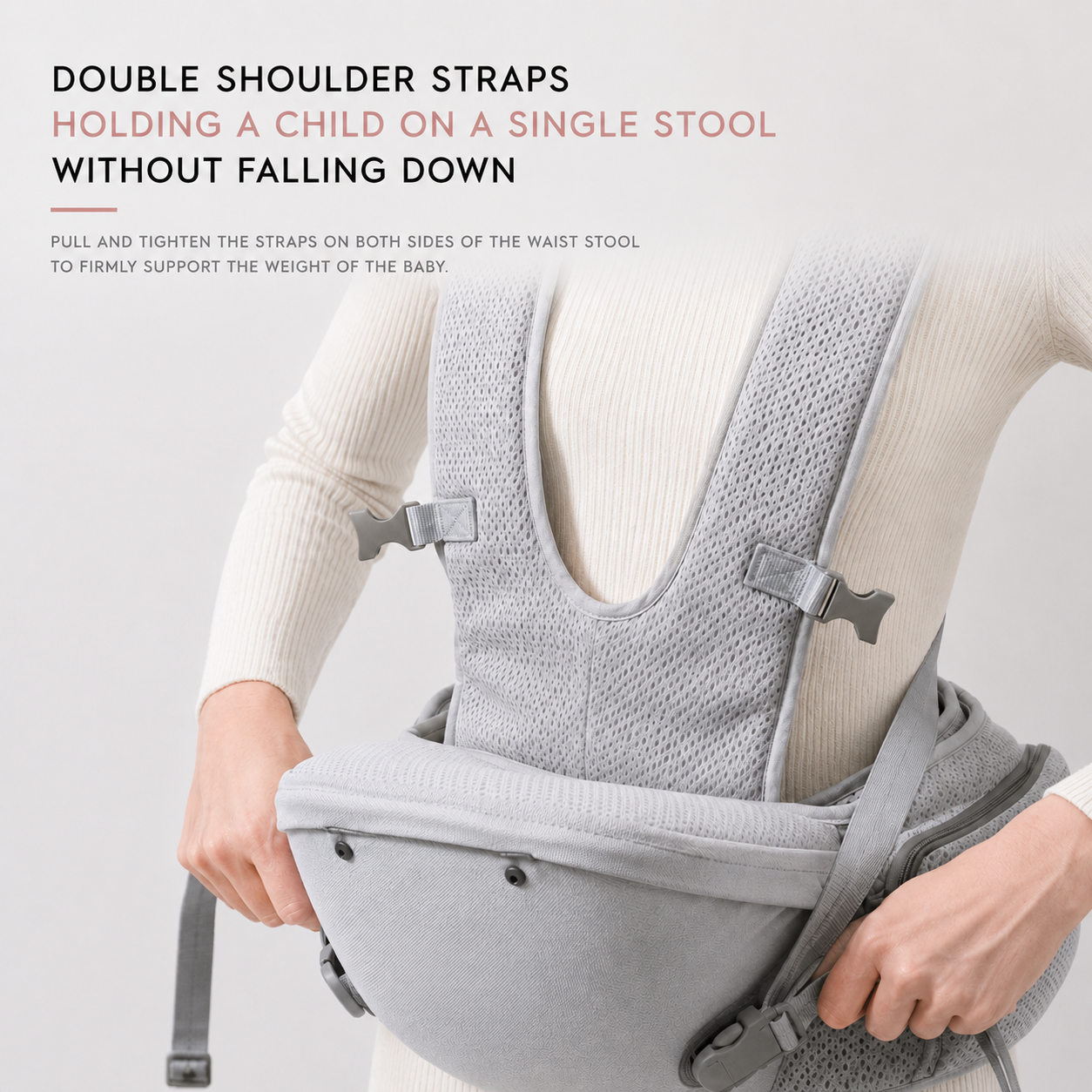 Nora Hip Seat Carrier with Dial Adjust