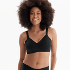 Soft nursing bra, front view — NAEVII
