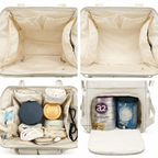 Versatile diaper bag easy-clean lining — NAEVII