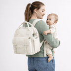 Versatile diaper bag in neutral shade — NAEVII