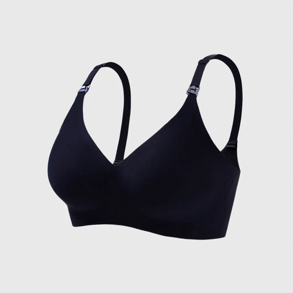 Soft Nursing Bra - Black