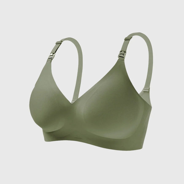 Soft Nursing Bra - Green