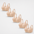 Seamless nursing bra strap detail — NAEVII