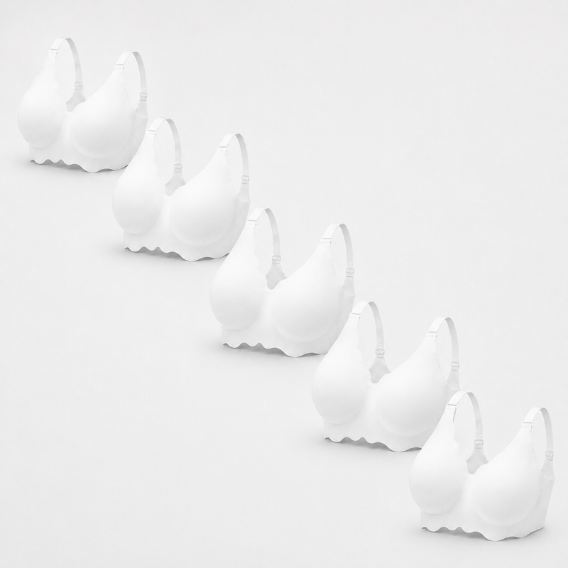 Seamless nursing bra fabric close-up — NAEVII