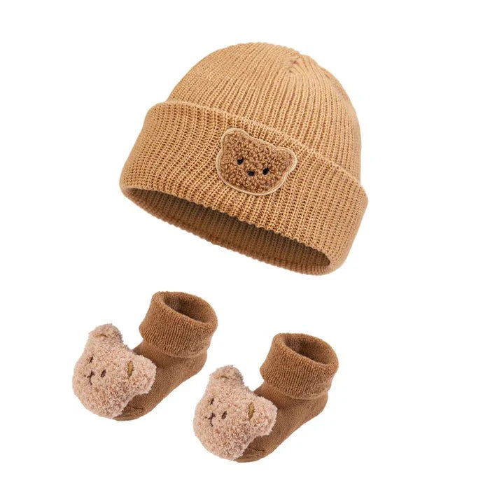 The Cozy Bear Gift Set - Caramel Brown