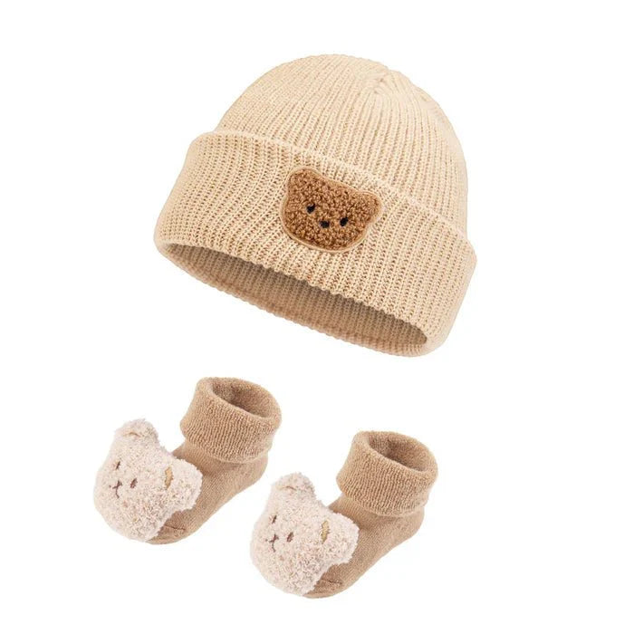 The Cozy Bear Gift Set - Sand Beige